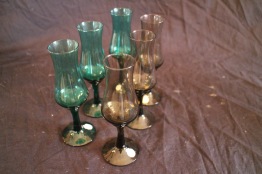 Färgade glas