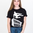 Emanuel Hansson T-Shirt svart - Emanuel Hansson T-shirt svart storlek barn 152
