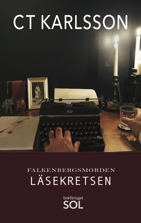 Den kvinnliga deckarförfattaren C T Karlsson från Glommen ger ut sin tredje del i deckarserien Falkenbergsmorden som heter Läsekretsen och utspelar sig även den i Halland.