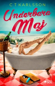 Underbara Maj en charmig, rolig och helt underbar  feelgood skriven av författare C T Karlsson!