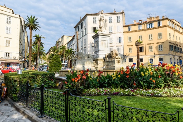 Napoleons staty i Ajaccio Napoleons staty i Ajaccio