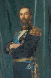 Oscar II i amiralsuniform