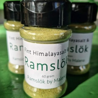 Fint Himalayasalt & Ramslök, 60 gram - Fint Himalayasalt & Ramslök 60 gram