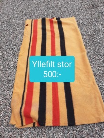 Nr 6.) Yllefilt 500:- Nr 6.) Yllefilt 500:-