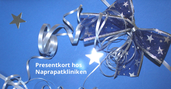 Julklappstips! Presentkort hos Naprapatkliniken.