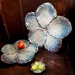 Blomsterfat - Ljusblått 40 cm