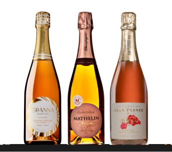 Champagnelåda Rosé