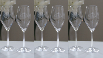 Som medlem får du sex champagneglas från Champagne Mathelin. Som medlem får du sex champagneglas från Champagne Mathelin.