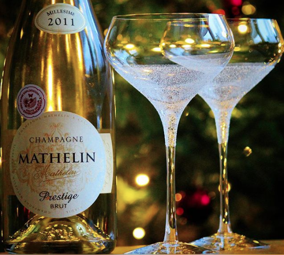 Champagne Mathelin Prestige Millesime 2011 Brut. Bild: Mousserande.se