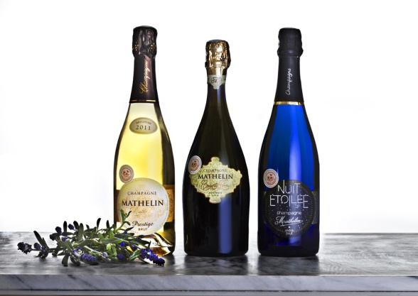 Champagne Mathelin Prestige Millesime 2011 Brut finns i våra båda Premiumlådor och i vår kompletta låda.. Foto: Niklas Palmklint.