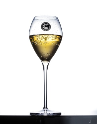 Champagneglas, tulpanform - 
