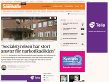 Socialstyrelsen har stort ansvar för narkotikadöde