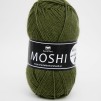 Svarta Fåret Moshi/Giva 50g - Moshi, olivgrön 84