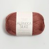 Sandnes Alpakka Silke 50g - Sandnes alpakka silke, varm brun3543