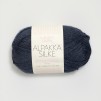 Sandnes Alpakka Silke 50g - Sandnes alpakka silke, mörk gråblå 6081