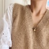 Petite Knit mönster - PetiteKnit Stockholm slipover V-neck (XS-5XL)