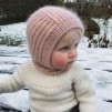 Petite Knit mönster - PetiteKnit November Balaclava mini(0-1 år)-1-2 år (2-7 år)