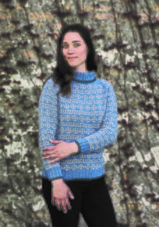 Permin mönster 893727, Klassisk sweater till dam i Emma - Permin mönster klassisk sweater till dam i Emma, 893727