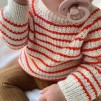Petite Knit mönster - PetiteKnit Friday Sweater baby (0-1mån, 1-2mån, 2-4mån, 4-6mån, 6-9mån, 9-12mån)
