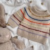 Petite Knit mönster - PetiteKnit Festival Sweater Baby (1-2mån, 1-2mån, 2-4mån, 4-6mån, 6-9mån, 9-12mån)