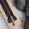 Petite Knit Dragkedja - PetiteKnit dragkedja 17 cm svart
