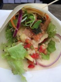 Salmon wrap Salmon wrap