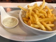 French fries, always served with herbs aioli