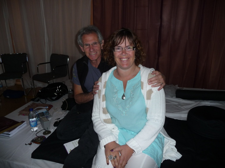 Jon Kabat Zinn och Yvonne Norlén Jon Kabat Zinn och Yvonne Norlén