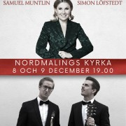 Julkonsert med Elisa Lindström 8 och 9 december 2022
