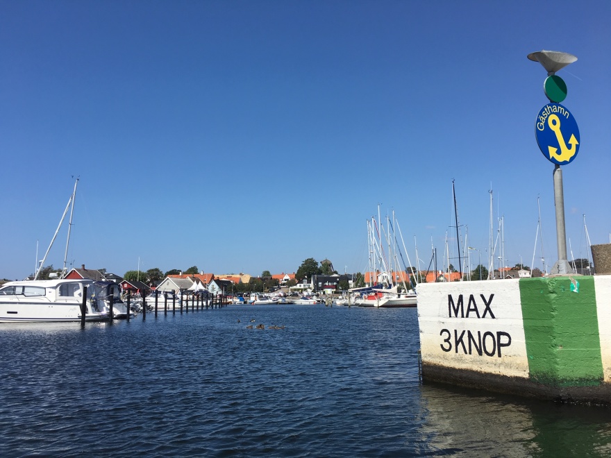 Hamnen den 3 augusti 2019. Hamnen den 3 augusti 2019.