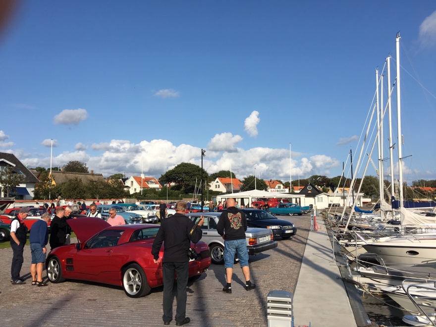 Från Motorhistoriska klubbens hamnträff i Viken den 21 augusti. Från Motorhistoriska klubbens hamnträff i Viken den 21 augusti.