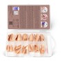 .Gelish - Neutral Soft Gel Tips - Nude Medium Coffin