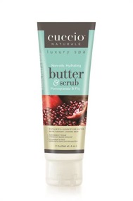 Cuccio- Pomegranate & Fig Butter Scrub, 120ml tube