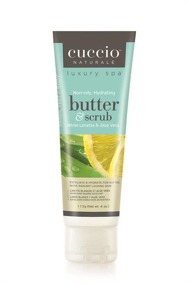 Cuccio- White Limetta & Aloe Vera Butter Scrub, 120ml tube