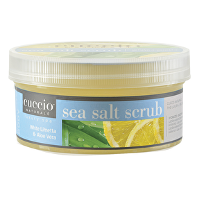 Cuccio- White Limetta & Aloe Vera Sea Salt Scrub