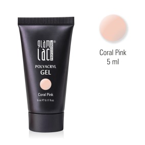 GlamLac Polyacryl Gel Coral Pink 5 ml