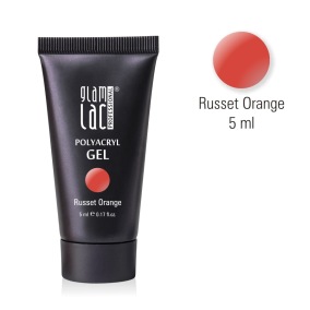 GlamLac Polyacryl Gel Russet Orange 5 ml