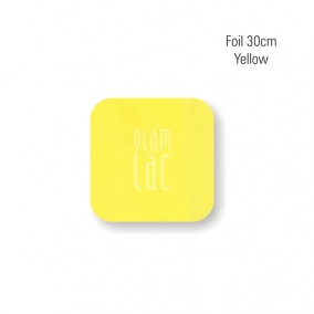 GlamLac- Foil Yellow 30 cm