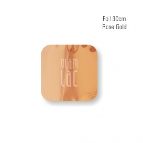 GlamLac- Foil Rose Gold 30 cm