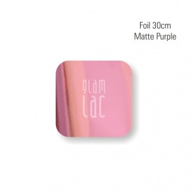 GlamLac- Foil Mat Purple 30 cm