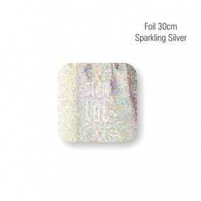 GlamLac- Foil Sparkling Silver 30 cm