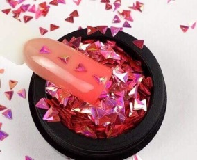 BB 3D Triangle – Peach