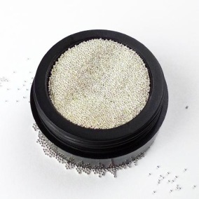 BrillBird- Micro Beads  – Silver bb14