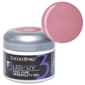 Cuccio -T3 Led Gel Self Leveling- Opaque Ultra Pink 1oz