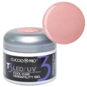 Cuccio -T3 Led Gel Self Leveling- Opaque Shimmer Pink 1oz