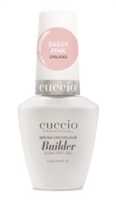 Cuccio- Brush On Builder - Sassy Pink