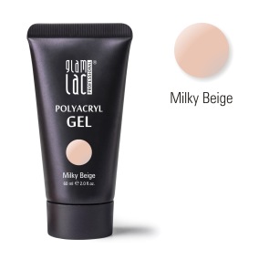 GlamLac Polyacryl Gel Milky Beige 60 ml