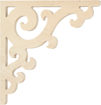 Decorative brackets for your porch or veranda from our standard dimensions or order your brackets with your specified dimensions. Brackets, Bracket, House Decoration, House Decorations, Balusters, Gab