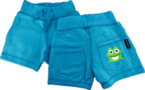 Shorts - Sweatshirt - Frogs - Maxomorra 50/56cl - Shorts groda 50/56cl
