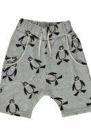 Småfolk Shorts Pingvin Grey - 98/104cl